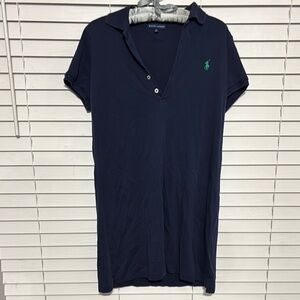 Ralph Lauren Navy Blue Polo Shirt dress